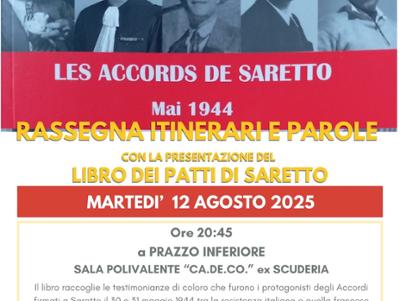 LIBRO DEI PATTI DI SARETTO